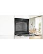 Bosch HSG7584B1 59.4cm Built In Electric Single Oven - Black