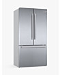Bosch KFF96PIEP Series 8 French Door American Style Fridge Freezer - Inox