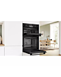 Bosch MBA533BB3B Built-In Double Electric Oven Black