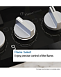 Bosch PCQ7A5I90 Stainless Steel 75cm Gas Hob