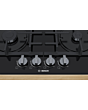 Bosch PNP6B6B90 59cm Gas Hob - Black