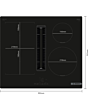 Bosch PVS611B16E 60cm Induction Hob with Ventilation