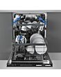 Candy CDIN 2D620PB-80E 60cm Dishwasher, 16 place settings, NEL 'E', 42 dB, Black 5 Digit LED, Wi-Fi 