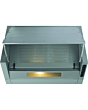 CDA EIN60SI Silver Ducted/Re-Circulating Integrated Extractor With 3 Speeds