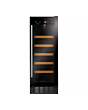CDA FWC304BL Undercounter Slimline Wine Cooler - Black