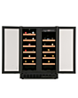 CDA FWC624SS Undercounter Double Door Wine Cooler - Stainless Steel