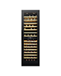 CDA FWC881BL Full Height Wine Cooler - Black