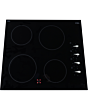 CDA HC6212FR 4-Zone Ceramic Hob Black 59.2cm