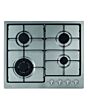 CDA HG6251SS 4 burner gas hob, enamel pan supports , front control 