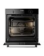 CDA SL300BL 77 ltr 12 FN, rotary control fan oven, TC timer , SCD, TS x 1, black
