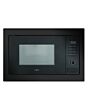 CDA VM131BL BI microwave oven, LED timer and clock , 900W, black frame