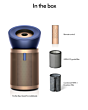 Dyson BP04 Air Purifier Fan Prussian Blue Gold
