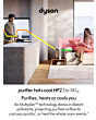 Dyson HP12 Purifier De-NOx White Gold Model 544557-01