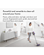 Dyson V8ABS-2023 Cordless Stick Vacuum Cleaner - 40 Minutes Run Time - Silver/Yellow