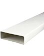 Elica 6R100R Rectangular 220 x 90mm Rigid Duct 1000mm Long