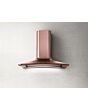 Elica DOLCE-COPPER-CH 86Cm Copper Dolce Chimney Hood With Led Lighting Strip And 3 Speed Control + B