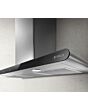 Elica GALAXY-LED-BLK 80Cm Galaxy Led Stainless Steel/Black Glass Chimney Cooker Hood