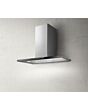 Elica GALAXY-LED-BLK 80Cm Galaxy Led Stainless Steel/Black Glass Chimney Cooker Hood