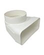 Elica KIT0121007 nt do ducting 150mm round to rect. 90⁰ curve