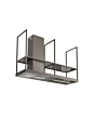 Faber 325.0606.131 T Shelf EV8 BK MATT (Black Matt, 180cm)