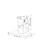 Faber 325.0615.638 Stilo Comfort X A120 (Stainless Steel, 120cm)