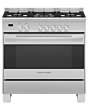 Fisher & Paykel 90cm Dual Fuel Cooker with 5 Burners