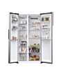 Haier HSR5918DNMP 90.5cm Total No Frost Fridge Freezer - Pt. Inox