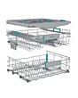 Hisense HV16AUK Integrated Dishwasher with 16 Place Settings