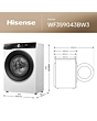 Hisense WF3S9043BW3 9kg 1400 Spin Washing Machine