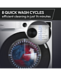 Hoover HGD 48S8C-80 8kg 1400 Spin Washer White