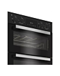 Hotpoint DIH 10D B Built In Electric Double Oven - Black