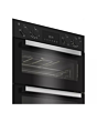 Hotpoint DIH 10D B Built In Electric Double Oven - Black