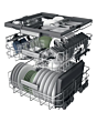 Hotpoint H7F HP43 X UK H7FHP43XUK Dishwasher - Inox - 15 Place Settings