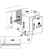 Hotpoint H7IC16M6 Integrated Dishwasher 16 Place Settings