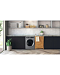 Hotpoint H8W046SBUK 10kg 1400 Spin Washing Machine - Silver