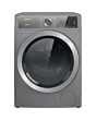 Hotpoint H8W946SBUK 9kg 1400 Spin Washing Machine - Silver
