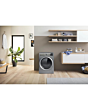 Hotpoint H8W946SBUK 9kg 1400 Spin Washing Machine - Silver