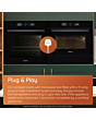 Hotpoint HCW6O7HTSXUK 53L Microwave Oven Black
