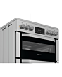 Hotpoint HDD6GDC2WX 60cm Double Oven Electric Cooker