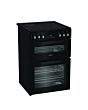 Hotpoint HDE6VDC2B1 60cm Double Oven Electric Cooker - Black