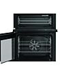 Hotpoint HDE6VDC2B1 60cm Double Oven Electric Cooker - Black