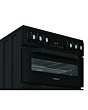 Hotpoint HDE6VDCASB1 50cm Double Oven Cooker Black