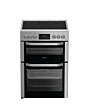 Hotpoint HDE6VDCAX 60cm Double Oven Electric Cooker