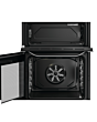 Hotpoint HDE6VDCAX 60cm Double Oven Electric Cooker