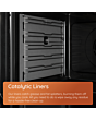 Hotpoint HDE6VDCAX 60cm Double Oven Electric Cooker