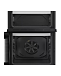 Hotpoint HDE6VDW 60cm Double Electric Ceramic Cooker