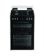 Hotpoint HDG6GDCB1 60cm Double Oven Gas Cooker Black