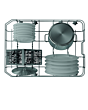 Hotpoint HP2FE10CS90WUK Slimline Dishwasher 10 Place Settings