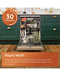 Hotpoint HP2FE10CS90WUK Slimline Dishwasher 10 Place Settings