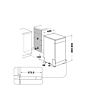 Hotpoint HP2FE10CS90WUK Slimline Dishwasher 10 Place Settings